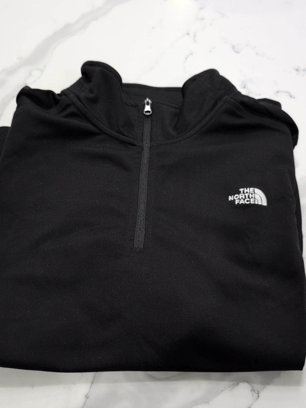 The North Face Women’s Black Half-Zip Fleece Lined Pullover New Without Tag XL